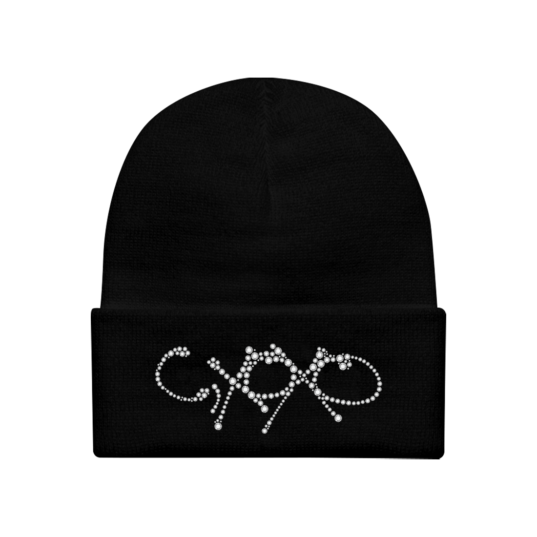C,XOXO RHINESTONE BEANIE
