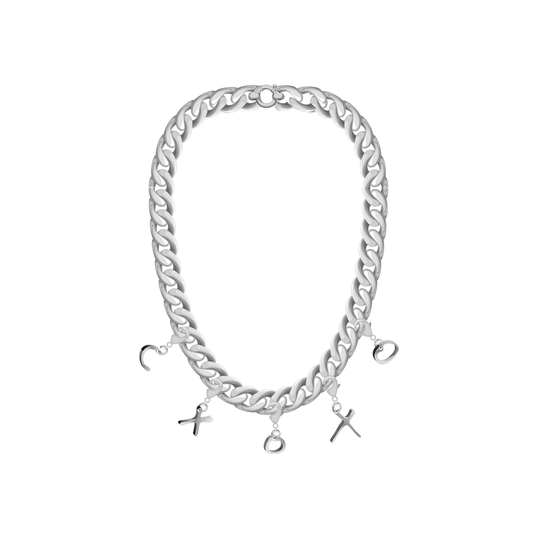 C,XOXO Customizable Necklace